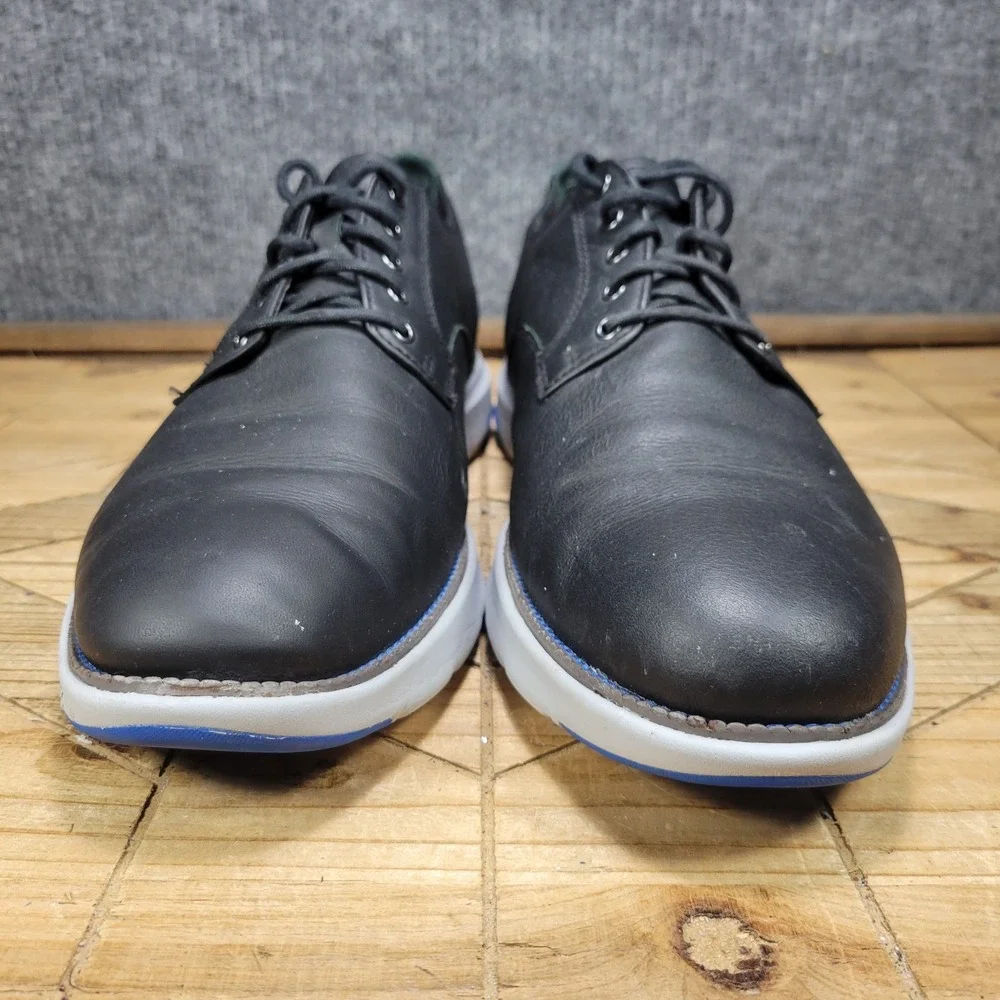 Cole Haan Grand Atlantic Oxfords‎ Mens Size 12 M Black Blue Aglet C33742